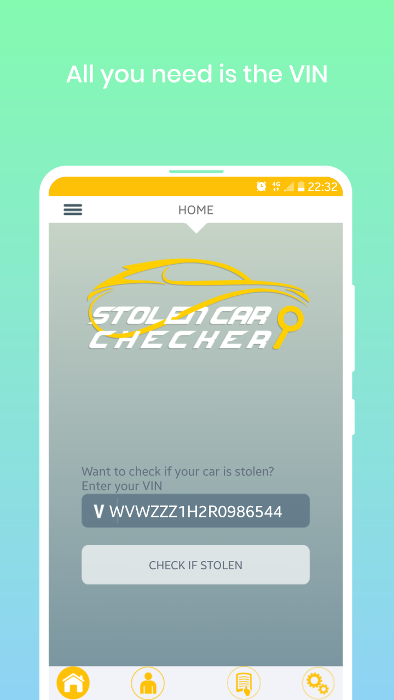 Stolen Car Checker Appliation <br> https://play.google.com/store/apps/details?id=com.GliApps.stolencarchecker